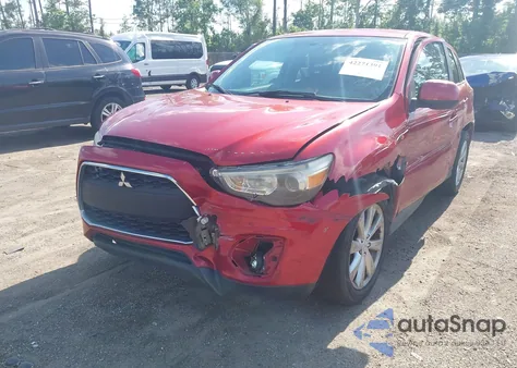 2015 Mitsubishi Outlander Sport Es z USA, uszkodzony, nr VIN 4A4AP3AW5FE051969